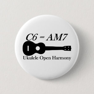 Ukulele-offene Akkorde Button
