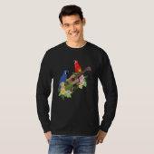 Ukulele Parrot T-Shirt (Vorne ganz)