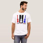 Ukulele-Patriotismus T-Shirt (Vorne ganz)