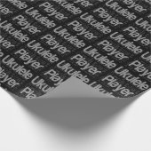 Ukulele Player Extraordinaire Geschenkpapier (Ecke)