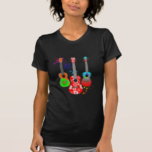 Ukulele-Player-Musik der Tropeninsel T-Shirt