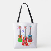 Ukulele-Player-Musik der Tropeninsel Tasche (Rückseite)