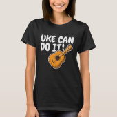 Ukulele Player Pun Ukulele T-Shirt (Vorderseite)