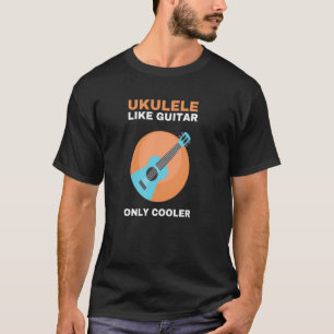 Ukulele Player und hawaiianische Musikergitarre 5 T-Shirt