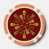 Ukulele Poker Chips (Rückseite)