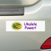 Ukulele-Power! Autoaufkleber (Auf Auto)