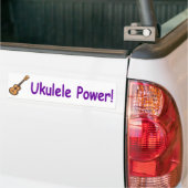 Ukulele-Power! Autoaufkleber (Auf Lkw)