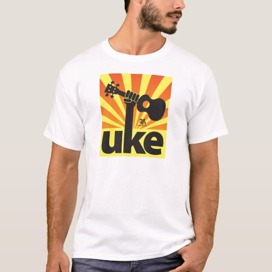 Ukulele-Power T-Shirt (Vorderseite)