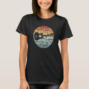 Ukulele Retro Uke Player Ukulele Gitarrenmusik T-Shirt