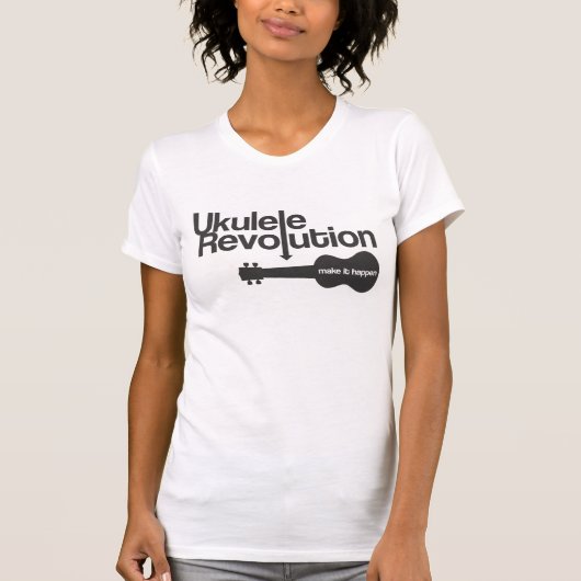 Ukulele-Revolution T-Shirt (Vorderseite)