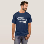 Ukulele-Revolutions-Dunkelheits-T - Shirt (Vorne ganz)