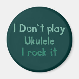 Ukulele Rock It Magnet