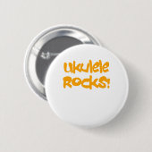 Ukulele Rocks! Button (Vorne & Hinten)