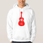 Ukulele - Rot Hoodie (Vorderseite)