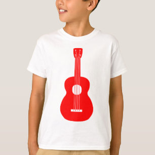 Ukulele - Rot T-Shirt