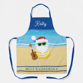 Ukulele Santa Claus Schürze