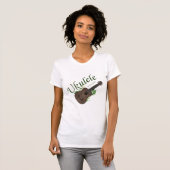 Ukulele-Sein eine Lebensart Damen-T-Shirt 2 T-Shirt (Vorne ganz)