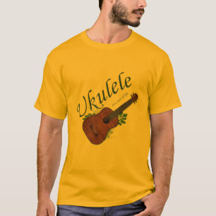 Ukulele-Sein eine Lebensart T-Shirt