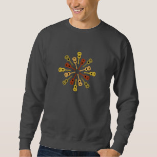 Ukulele-Shirt - wählen Sie Art u. Farbe Sweatshirt