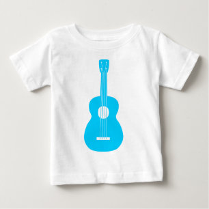 Ukulele - Sky Blue Baby T-shirt