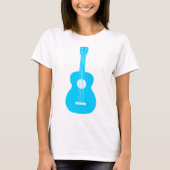 Ukulele - Sky Blue T-Shirt (Vorderseite)