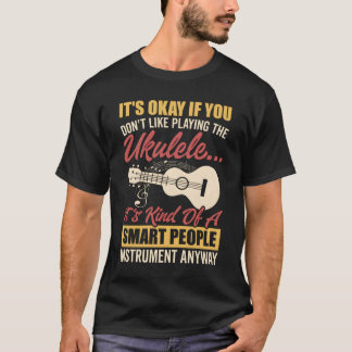 Ukulele Sm People Instrut Hawaiian Gitarre Spieler T-Shirt