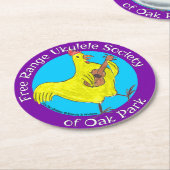 Ukulele Society Paper Untersetzer (Angewinkelt)