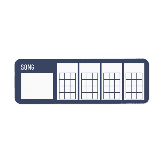 Ukulele Song Akkord Diagramm 4 Freunden Blaue Vorl (Vorne)