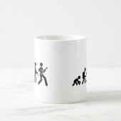 Ukulele-Spieler Kaffeetasse (Mittel)