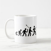 Ukulele-Spieler Kaffeetasse (Links)