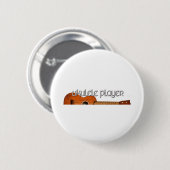 Ukulele-Spieler-Zeitschrift-Logo Button (Vorne & Hinten)