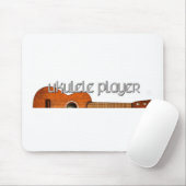 Ukulele-Spieler-Zeitschrift-Logo Mousepad (Mit Mouse)