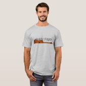 Ukulele-Spieler-Zeitschrift-Logo T-Shirt (Vorne ganz)