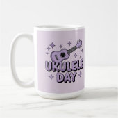 Ukulele-Tag-Tasse Kaffeetasse (Links)