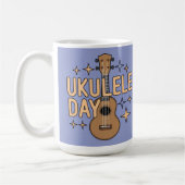Ukulele-Tag-Tasse Kaffeetasse (Links)