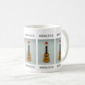 UKULELE-Tasse Kaffeetasse (VorderseiteRechts)