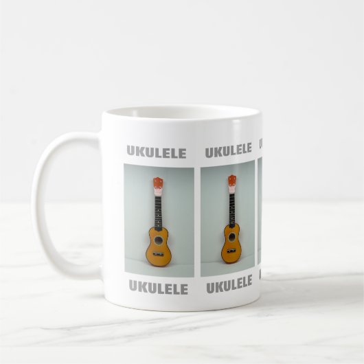 UKULELE-Tasse Kaffeetasse (Links)
