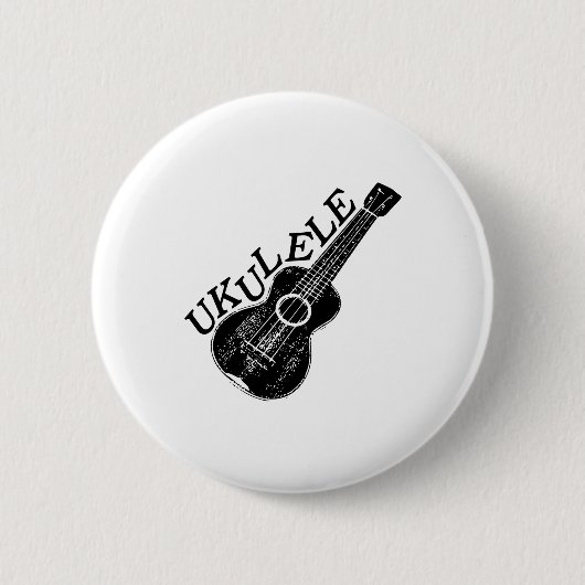 Ukulele Text und Bild Button (Vorderseite)