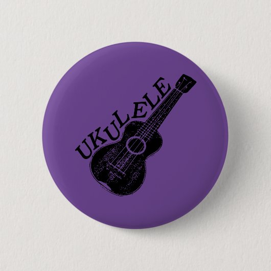Ukulele Text und Bild Button (Vorderseite)