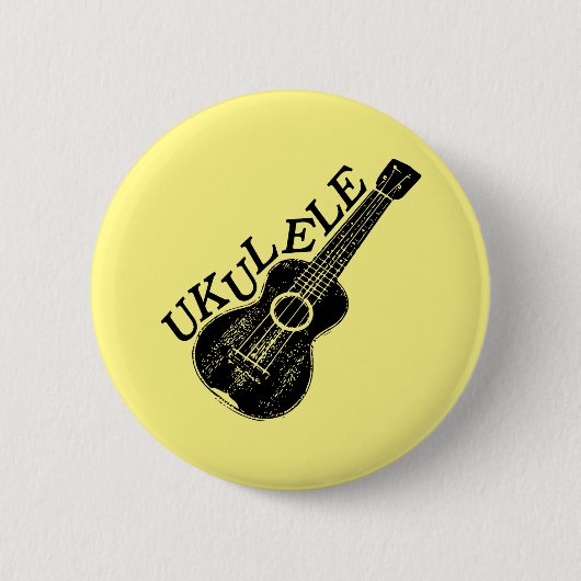 Ukulele Text und Bild Button (Vorderseite)