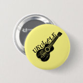 Ukulele Text und Bild Button (Vorne & Hinten)