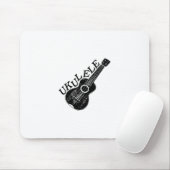 Ukulele Text und Bild Mousepad (Mit Mouse)