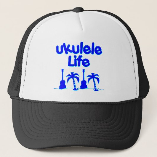 Ukulele Truckerkappe (Vorderseite)