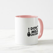 Ukulele Uke Musik-Geschenke Tasse (VorderseiteRechts)