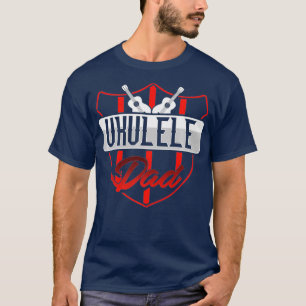 Ukulele Vater Uke Guitar Acoustic Hawaiian Hawaii T-Shirt