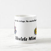 Ukulele-Wein Kaffeetasse (Mittel)