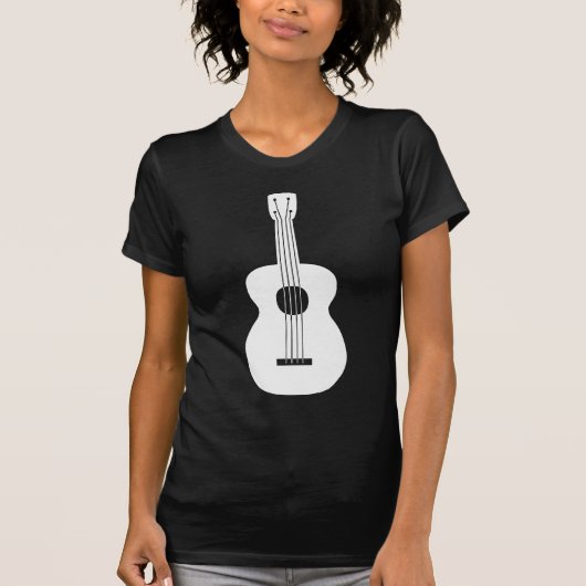 Ukulele - Weiß T-Shirt (Vorderseite)