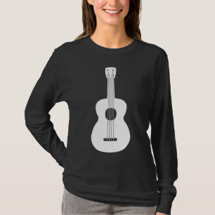 Ukulele - Weiß T-Shirt