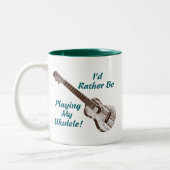 Ukulele Zweifarbige Tasse (Links)