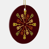 Ukulelegewohnheitsverzierung Keramikornament (Rechts)